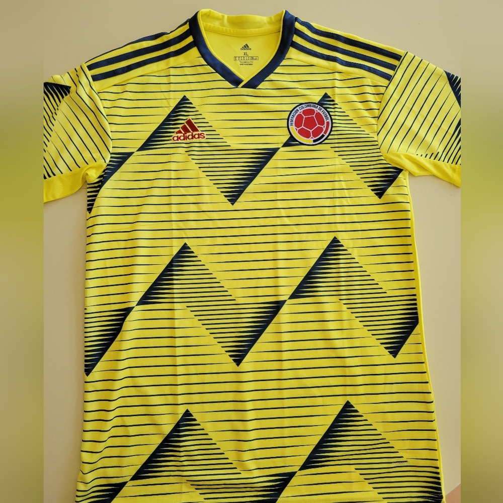 Colombia Soccer Team‎ Adidas 2019 Home-Player Jersey